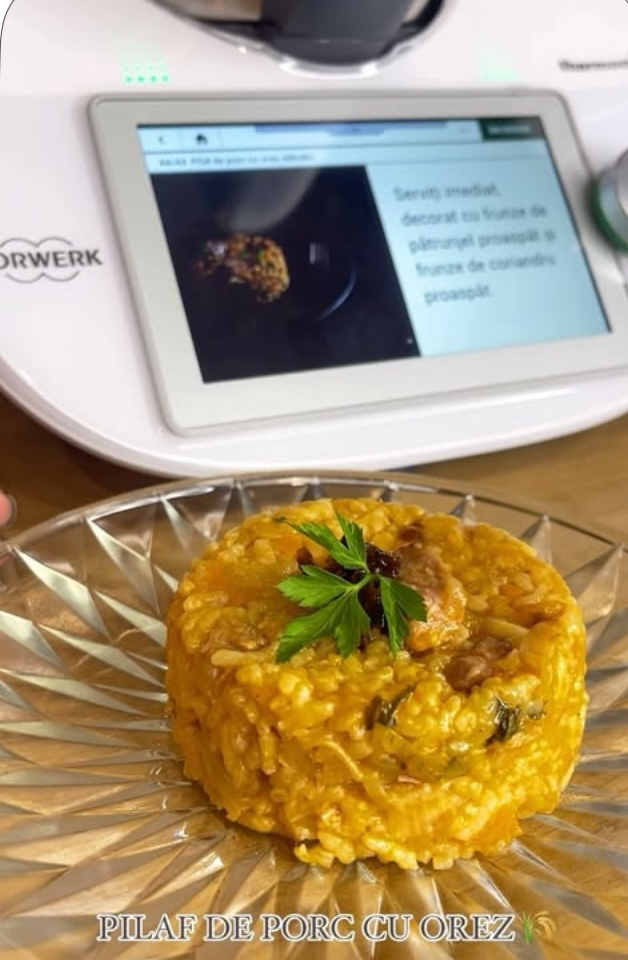 🍽️𝐌𝐚𝐦𝐢 𝐜𝐞 𝐠ă𝐭𝐞ș𝐭𝐢 𝐚𝐳𝐢?Ep.1🍚 𝙿𝚒𝚕𝚊𝚏 𝚍𝚎 𝚙𝚘𝚛𝚌 𝚌𝚞&nbsp;𝚘𝚛𝚎𝚣🌾